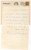Autografo originale 1963 ROMA IL MESSAGGERO Mario MISSIROLI ringrazia per un articolo AUTOGRAFO 1