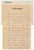 Autografo originale 1964 ROMA IL MESSAGGERO Lettera Mario MISSIROLI per recensione AUTOGRAFO 1