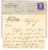 Autografo originale 1939 VERONA Avv. Antonio ALBERTI  Biglietto auguri Natale  AUTOGRAFO 1