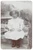 Fotografia d epoca originale 1900 ca COSTUME ITALIA Bambina seduta in un giardino  Foto 11x16 cm 1