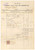 Documento originale, autentico 1894 MILANO Palazzo Arcivescovile  Conto notaio Giuseppe NOE   Manoscritto 1