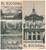 Materiale pubblicitario d’epoca 1940 ca TURISMO ESPAÃ‘A  EL ESCORIAL  San Lorenzo  Pieghevole ILLUSTRATO 1