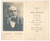 Documento originale, autentico 1951 PADOVA Renzo LORENZONI pianista  Santino lutto 1