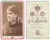 Fotografia d epoca originale 1890 ca TORINO Giovane donna con collana Ritratto Foto C. BOSCO CDV 1