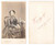 Fotografia d epoca originale 1870 ca TORINO Donna con crocifisso al collo  Ritratto 2 Foto A. VIALARDI CDV 1