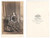 Fotografia d epoca originale 1870 ca LONDON Woman with statue of a horse rider  Photo SOUTHWELL CDV 1