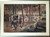 Opera d’arte autentica 1940 ca Erich DÃ–BRICHSTEGLITZ  Kavallerie/ Sprengpatrouille Tempera 70x50 1