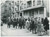 Fotografia d epoca originale 1960 ca COSTUME MILANO Viale Espinasse  Funerali  Foto 24x18 cm 1 1