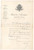 Documento originale, autentico 1888 BRUXELLES B Lettre nomination Jules ROMBAUT Charles PONTUS Autographe 1