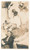 Fotografia d epoca originale 1920 ca s. l. Villeggiante presso stabilimento termale  Foto anonima 7x12 cm 1