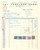 Documento originale, autentico 1943 MODENA Via Vignolese 26  Fernando GOZZI impianti dentali  Fattura 1