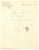 Documento originale, autentico 1911 MILANO Via Moscova 27  Fratelli PORTA Studio artistico restauro Conto 1