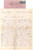 Manoscritto, lettera originale 1948 PARIS Prof. Lidia COUCHAIS a Giulia FRUGATTA GIULIANO dopo la guerra 1