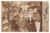 Fotografia d epoca originale 1906 DEIDESHEIM D CARNEVALE  Gruppo in maschera  Foto anonima 14x9 cm 1