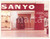 Fotografia d epoca originale 1968 FIERA DI MILANO Stand SANYO Autoradio a transistor  Foto 24x18 cm 1