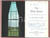 Autografo originale 1963 THE WHITE HOUSE Historical guide  Autograph dedication by Janet G. TRAVELL 1