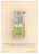 Materiale pubblicitario d’epoca 1940 MILANO FARMACEUTICA Giorgio ZOJA  Biglietto FORGENINA Serie botticelliana 1