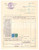 Documento originale, autentico 1933 CHIERI TO Molino elettrico a clilindri G. B. PERSICO Fattura 1