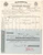 Documento originale, autentico 1890 GENOVA Fabbrica candele STEARINERIA ITALIANA  Avviso di spedizione 1