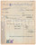 Documento originale, autentico 1943 MILANO via Vasari  S.A. GUNTHER WAGNER  Prodotti PELIKAN  Fattura 1