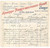 Documento originale, autentico 1910 CUNEO Giuseppe BIANCO  Negozio formaggi e alimentari Lettera 1