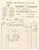Documento originale, autentico 1926 PARIS Rue de Richelieu  C. MODE  Armes de chasse et de luxe 1