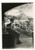 Cartolina originale da collezione 1943 VALLE SPLUGA Capanna Chiavenna  Alpinista guarda PIZZO STELLA Cartolina FG 1