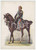 Cartolina originale da collezione 1950 ca Artista Quinto CENNI Cavalleggeri Alessandria  Luogotenente  Cartolina 1