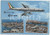 Cartolina originale da collezione 1962 GENOVA Aereo ALITALIA Vedutine del Porto e della Lanterna  Cartolina FG 1