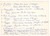 Autografo originale 1970 FIRENZE Biglietto Ugo STOPPATO  Calendario eventi folklore AUTOGRAFO 1