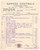 Documento originale, autentico 1927 PADOVA Via S. Biagio  GARAGE CENTRALE Carlo CAVALIERE  Fattura FIAT 509 1