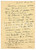 Autografo originale 1951 SAN DANIELE DEL FRIULI Vincenzo MANZINI e il tempo freddo  Autografo 1