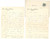 Autografo originale 1952 CAGLIARI Lettera Luigi CRESPELLANI  Notizie di famiglia Autografo 1