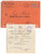 Documento originale, autentico 1939 COMO Fiera S. ABBONDIO  Ricevuta per torello a mostra bovina 1