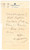 Autografo originale 1938 PARMA Aurelio CANDIAN Resto qui come un fesso Autografo 1
