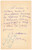 Autografo originale 1949 MILANO Aurelio CANDIAN  Lettera a un  amico e collega  Autografo 1