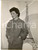 Fotografia d epoca originale 1954 CINEMA Ritratto di Henriette HOFFMANN con immagine della Tour Eiffel  Foto 1