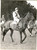 Fotografia d epoca originale 1959 AINTREE Grand National Steeplechase  Horse GOLD LEGEND with B. CARROLL 1