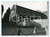 Fotografia d epoca originale 1972 GROTTAFERRATA Portico quattrocentesco e torpedone  Foto 17x13 cm 1
