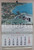 Oggetto da collezione cartaceo 1959 ESSO Calendario illustrato  Strade d Italia PUBBLICITARIO 34x27 cm 1
