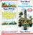 Materiale pubblicitario d’epoca 1962 ESSO Travel map of FLORIDA  GEORGIA  ALABAMA Pieghevole VINTAGE 10x21 cm 1