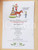 Materiale pubblicitario d’epoca 2007 PALIO DI ASTI Locandina Natale  SAN MARTINO / SAN ROCCO ill. GUARENE 26/60 1