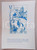 Materiale pubblicitario d’epoca 1987 PALIO DI ASTI Locandina contado MONTECHIARO gallo vivo nÂ° 64/200 1