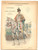 Libro, pubblicazione d epoca 1900 ca CAHIERS D ENSEIGNEMENT ILLUSTRES n.44 Uniformes de l Armée Autrichienne 1