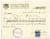 Documento originale, autentico 1929 MILANO Comitato onoranze PIO XI  Maddalena CRAVENNA BRIGOLA Ricevuta 1