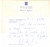 Autografo originale 1984 ROMA RADIO VATICANA Padre Pasquale BORGOMEO direttore  Biglietto AUTOGRAFO 1