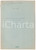 1947 Vincenzo COLUMBO Metropolitane in rapporto all'urbanistica - Pubblicazione Pubblicazione d'epoca. Intervento estratto dal 1&deg; Congresso italiano dei trasporti promosso dall'ACI. TITOLO: Contributo alla ricerca del campo delle metropolitane in rapporto all'urbanisticaEDUITORE: Automobile Club MilanoPAGINE: 7 FAIR/discreto Aloni in copertina, appunti manoscritti in copertina Formato: 21x30 cm originale e autentica 1
