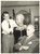 1953 LONDON CLARIDGE'S HOTEL Vasco LAZZOLO completing his head of Samuel GOLDWYN