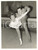 1958 LONDON Doreen DENNY skating with her partner Courtney JONES *Photo 15x20