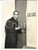 Fotografia d epoca originale 1961 MILANO  MONTECATINI Alberto GENERALI vincitore Lotteria di Capodanno FOTO 1